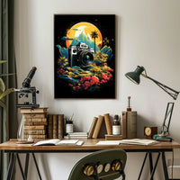 Celestial Capture Poster