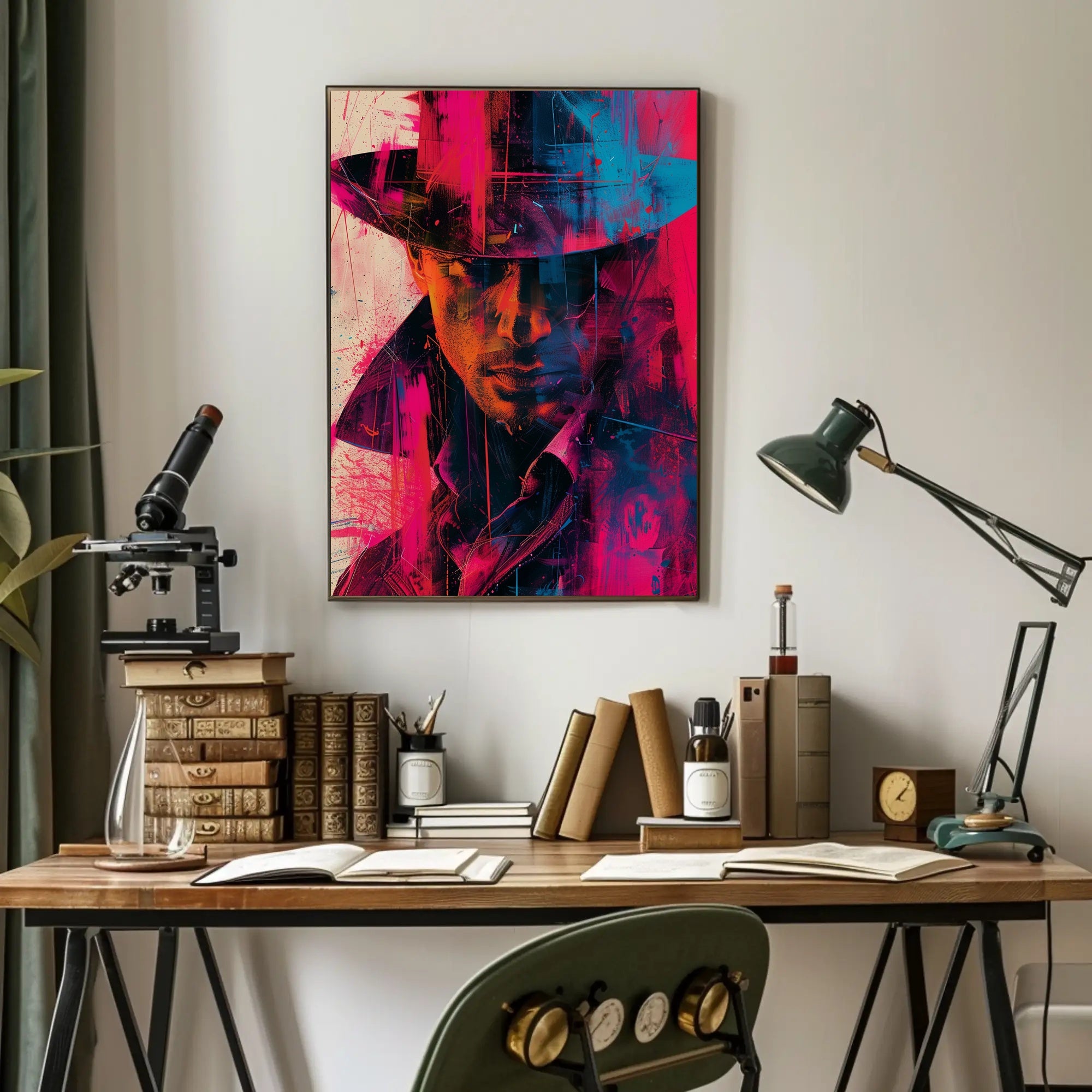 Vibrant Enigma Poster PosterGoat