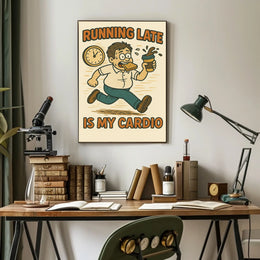 Running Late Poster