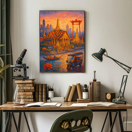 Vibrant Bangkok Poster