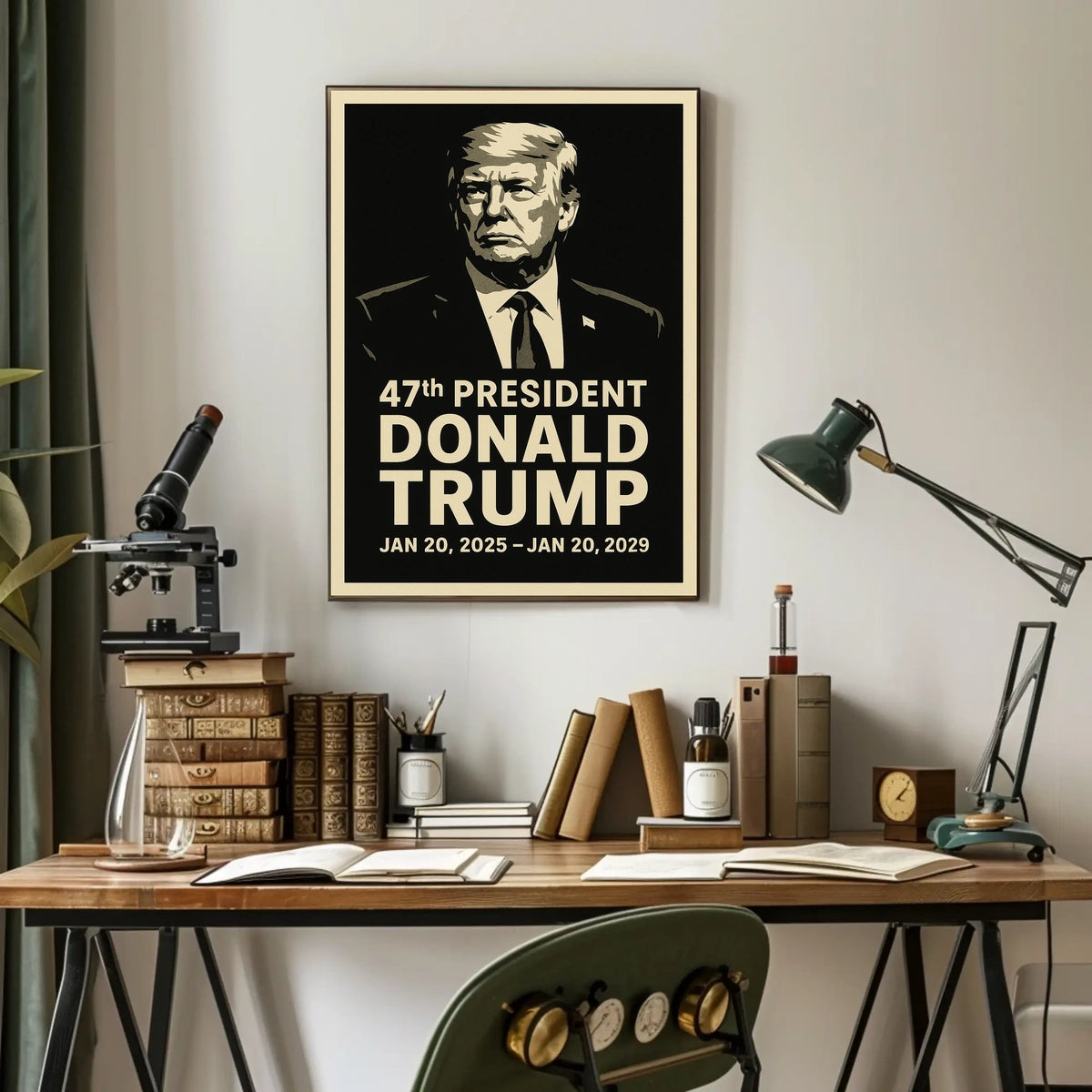 Donald Trump 47th President Poster