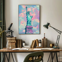 Statue Of Liberty A Symbol Of Freedom Poster