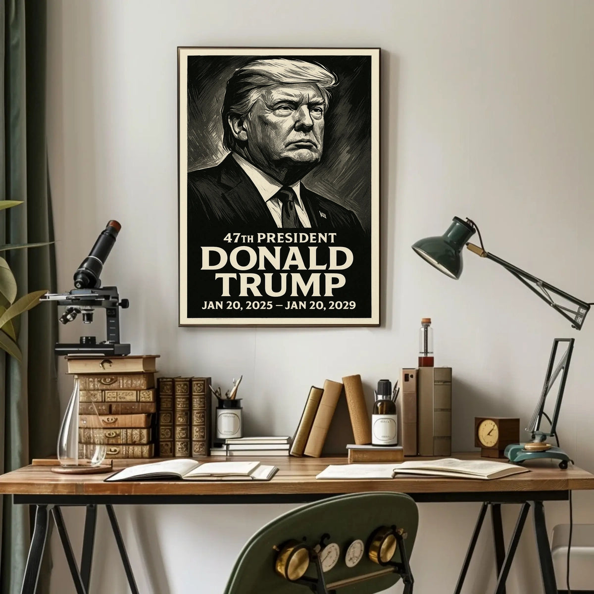 Donald Trump 47th President Poster