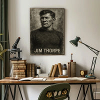Jim Thorpe Portrait Poster