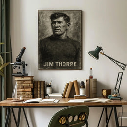 Jim Thorpe Portrait Poster
