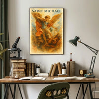 Saint Michael Icon Poster