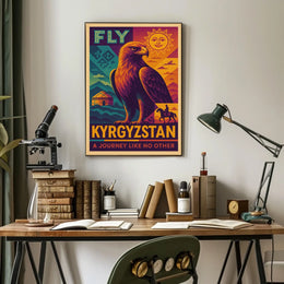 Fly Kyrgyzstan A Journey Like No Other Poster