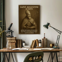 Saint Augustine Of Hippo Poster