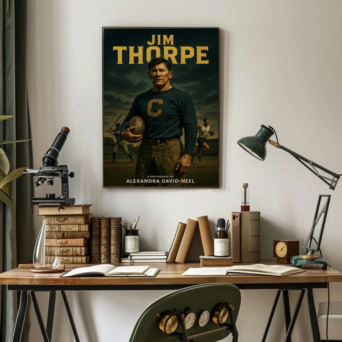 Jim Thorpe Athletic Legend Poster