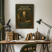 William Jackson Esteemed Secretary of the Society of Arts Poster PosterGoat
