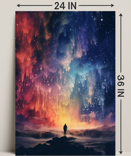 Cosmic Contemplation Poster