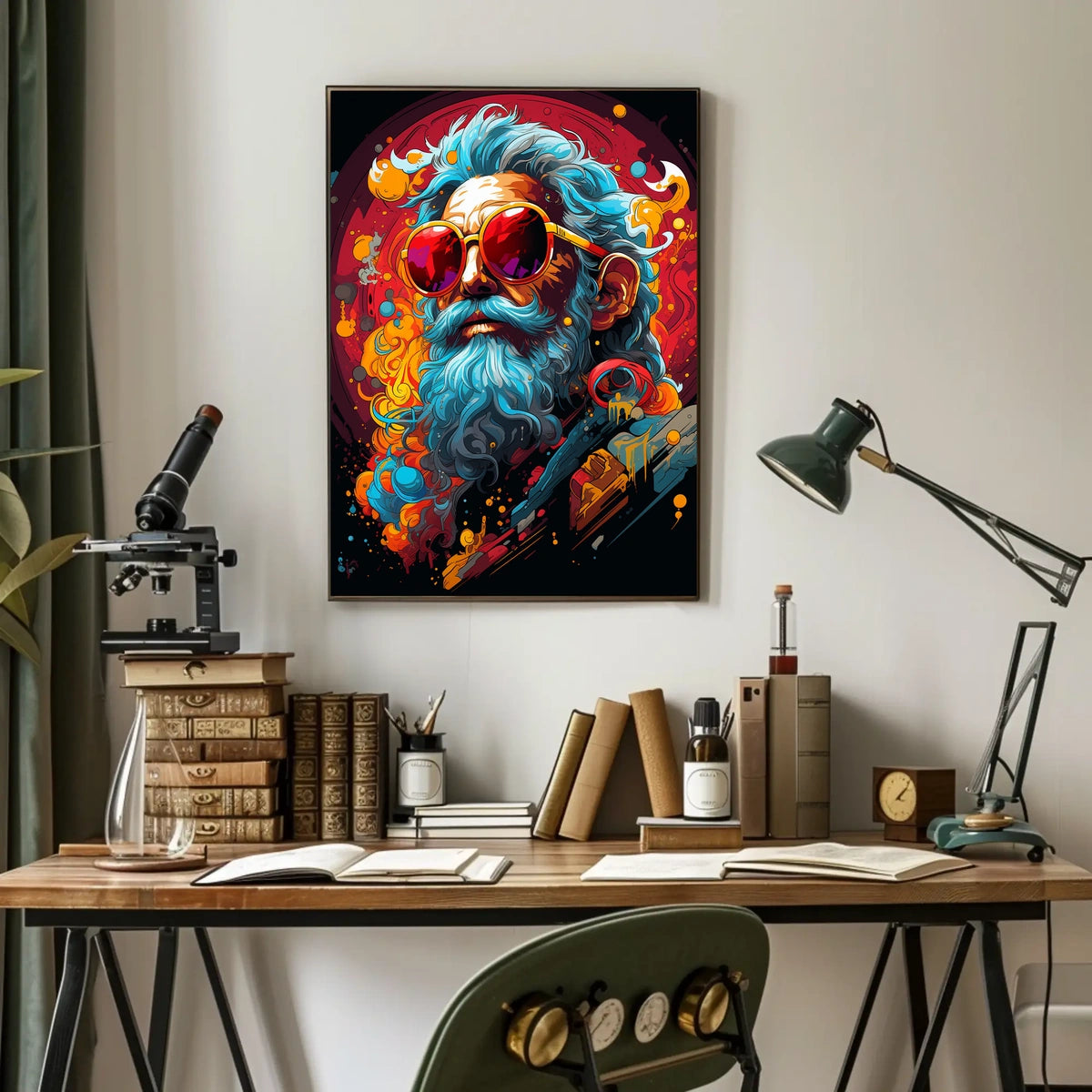 Vibrant Visionary Poster