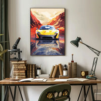 Vibrant Velocity Poster PosterGoat