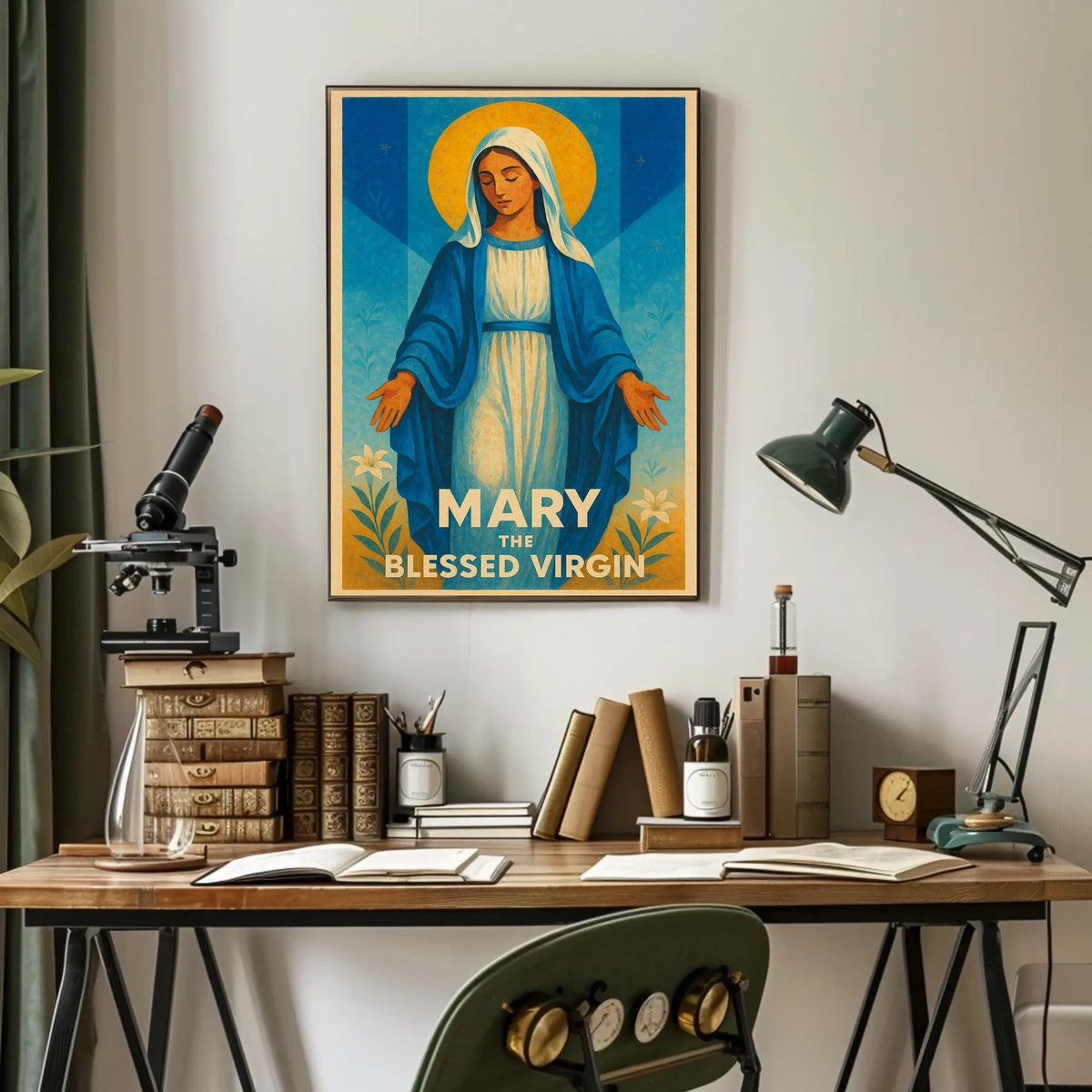 Mary The Blessed Virgin Poster
