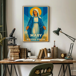 Mary The Blessed Virgin Poster