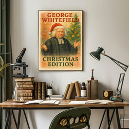Historical Figure in 18th Century Clerical Attire Poster