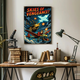Skies of Vengeance Poster PosterGoat