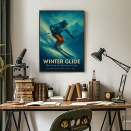 Winter Glide Poster