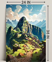 Majestic Mountainscape Poster