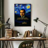 Richard Nixon 37th President of the United States Presidential Masterpiece Series Poster