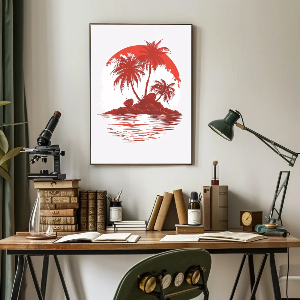 Vintage Retro Vehicle Art Poster