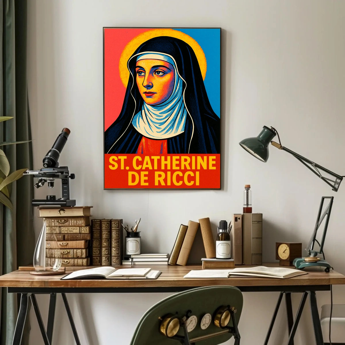 St. Catherine de Ricci Poster