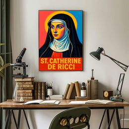 St. Catherine de Ricci Poster