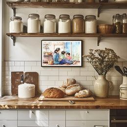 A Cozy Afternoon at Home Poster