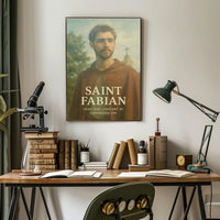 Saint Fabian Poster