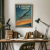 F-5 Freedom Fighter Poster