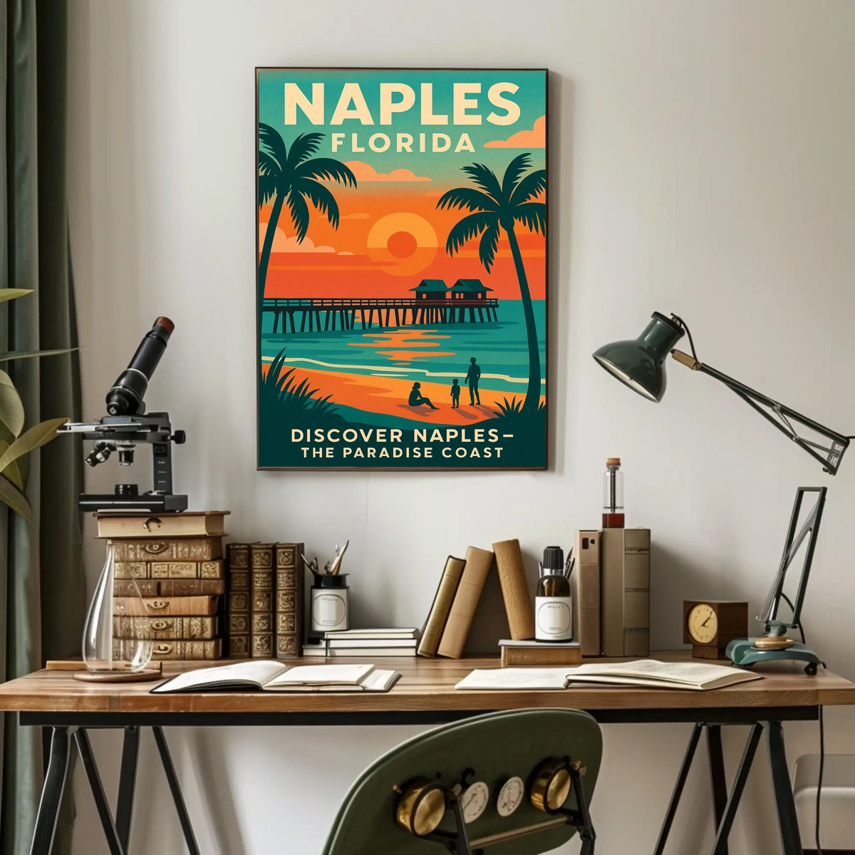 Discover Naples The Paradise Coast Poster