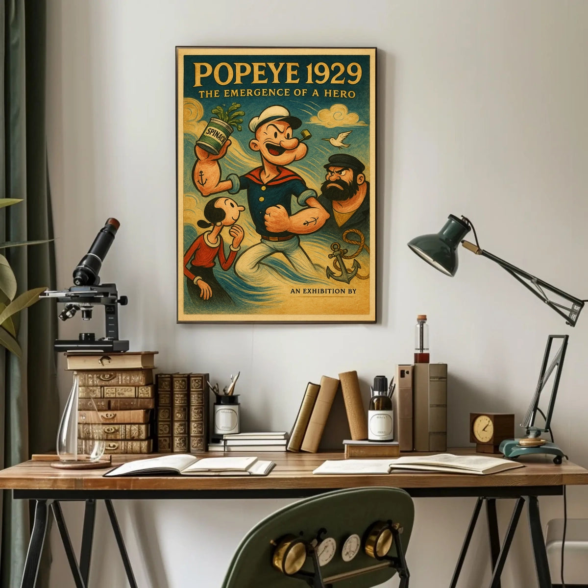 Popeye 1929 Art Poster POP-161