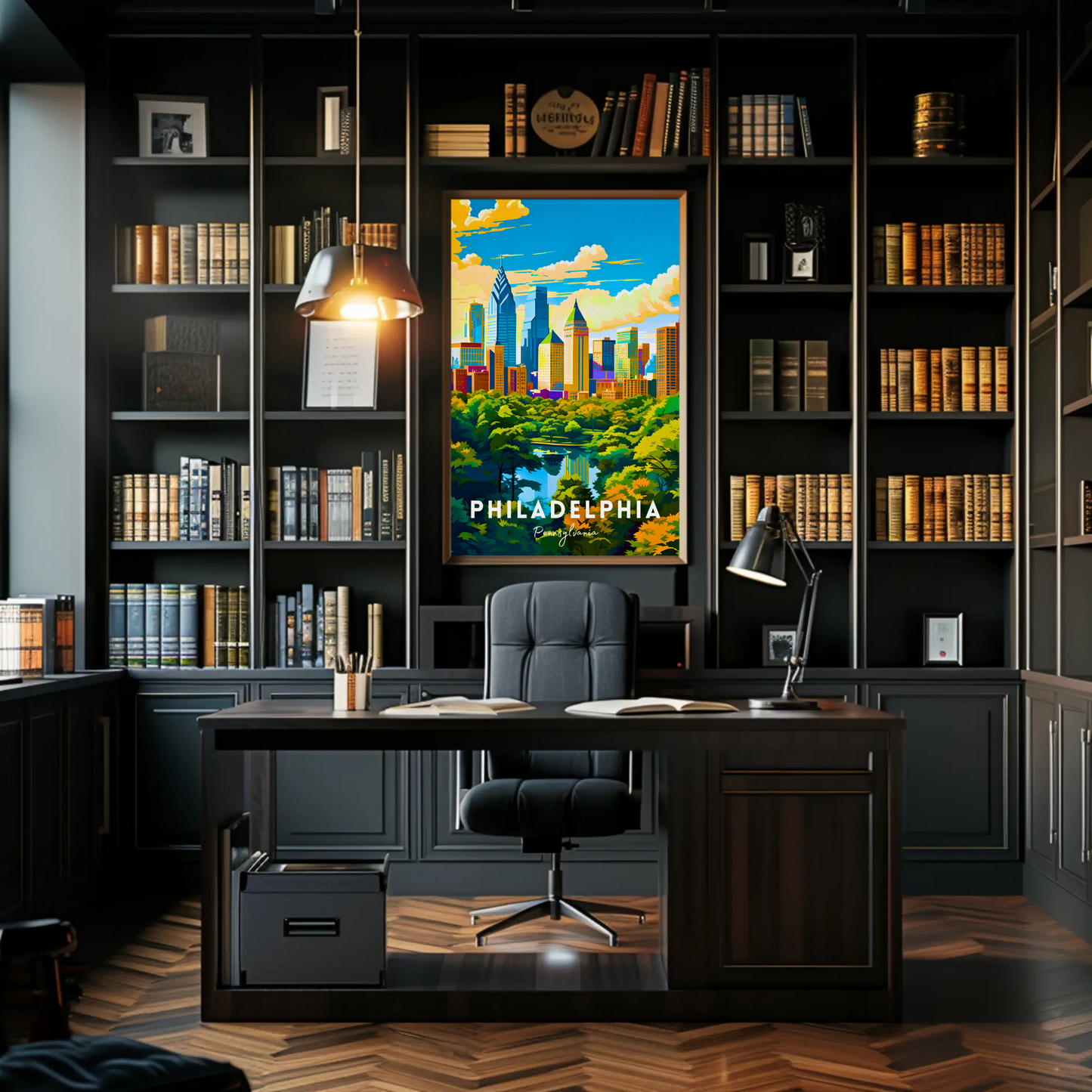Philadelphia Travel Poster