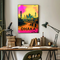 Dhaka Cityscape Poster PosterGoat