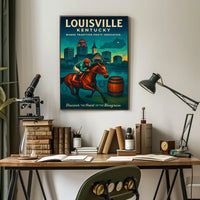 Louisville, Kentucky Where Tradition Meets Innovation Poster