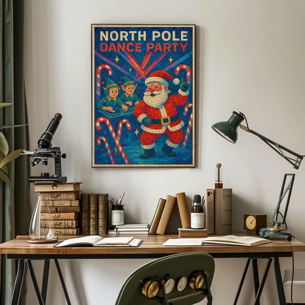 North Pole Dance Party Poster