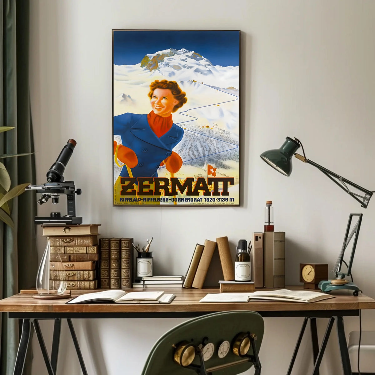 Zermatt Winter Adventure Poster