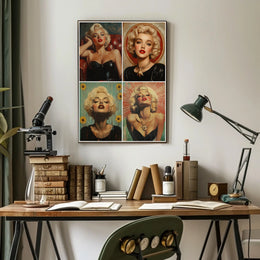 Iconic Glamour Poster