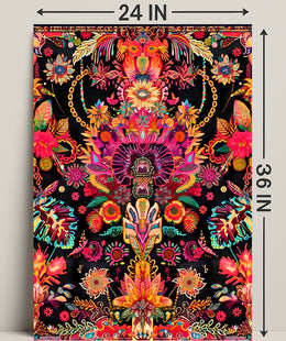 Abstract Art Poster: A Burst of Colorful Imagination