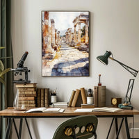 Turkey Ephesus Ancient Ruins Scenic Corridor Poster