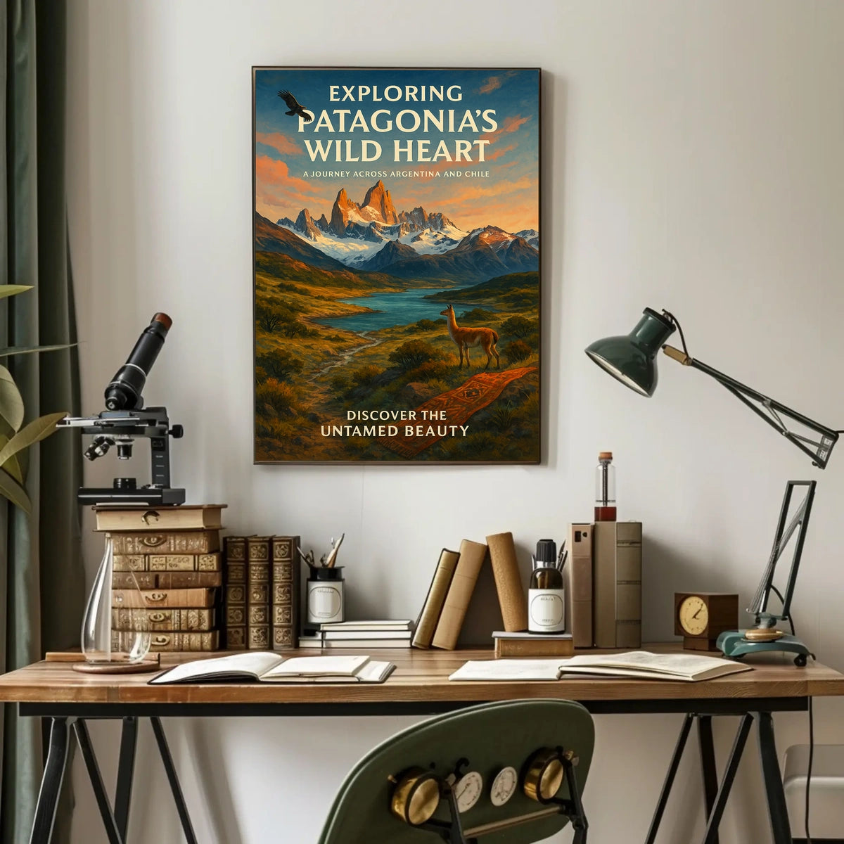 Exploring Patagonias Wild Heart Poster