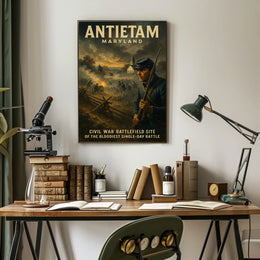Antietam Civil War Battlefield Poster