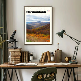 Shenandoah Scenic National Park Poster Print