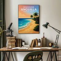 Discover Anguilla Paradise Awaits Poster PosterGoat