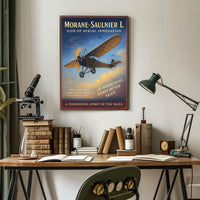Morane-Saulnier L Icon of Aerial Innovation Poster PosterGoat