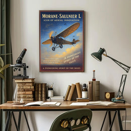 Morane-Saulnier L Icon of Aerial Innovation Poster PosterGoat