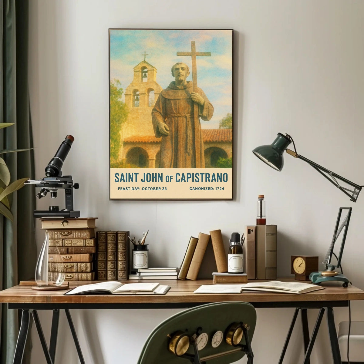 Saint John Of Capistrano Poster