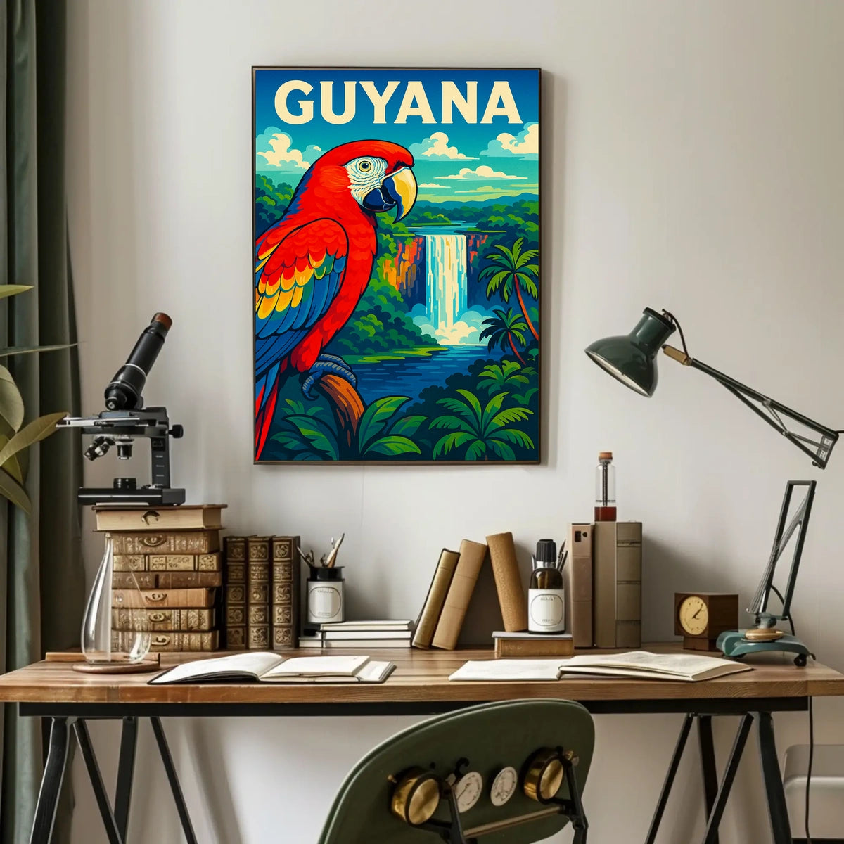 Guyana Tropical Paradise Poster