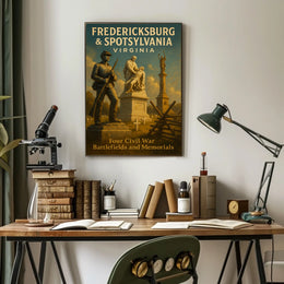 Fredericksburg Spotsylvania Civil War Poster