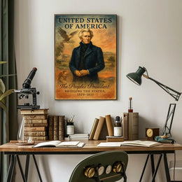 PUNITED ‘ATES Satirical American Culture Poster